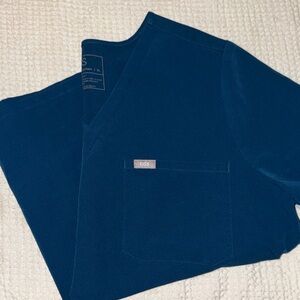 Figs Catarina top size XL color deep reef